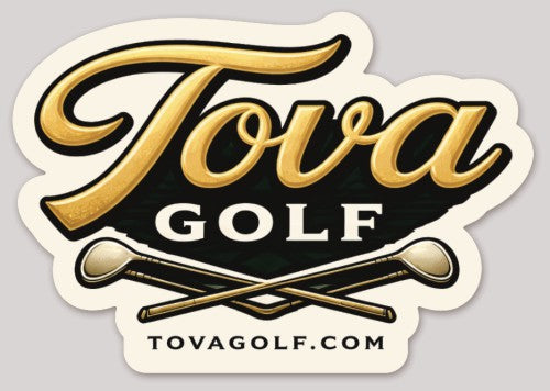 TOVA Golf Premium Logo Sticker